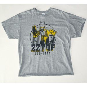 ZZTOP Gray Vintage Tee